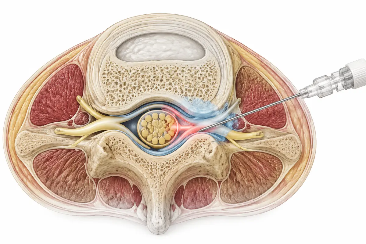 Epidurale Steroidinjektionen bei Rückenschmerzen: Wirken sie?